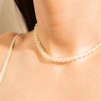 Den lille Candy Coral Lemon halskæde fra House of Vincen 2